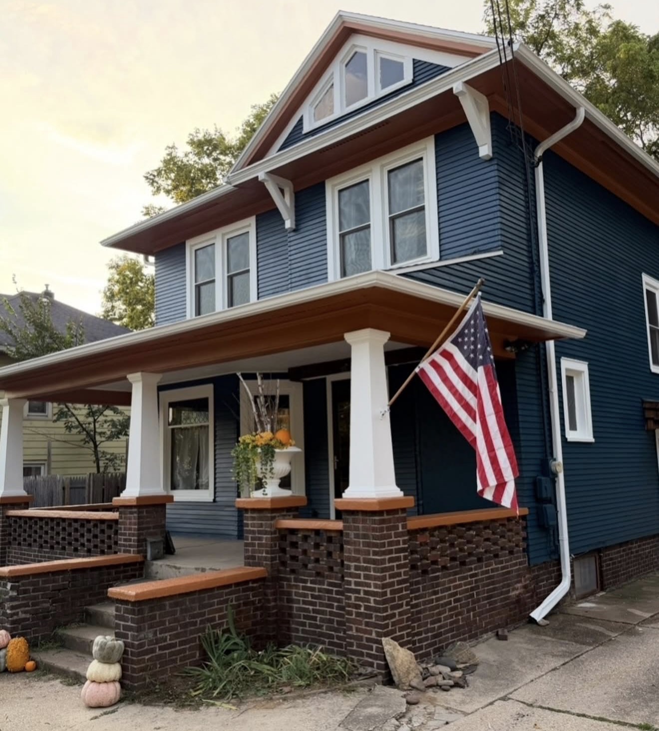 Residential exterior painting project 5 by Summers Painting in Southern Wisconsin