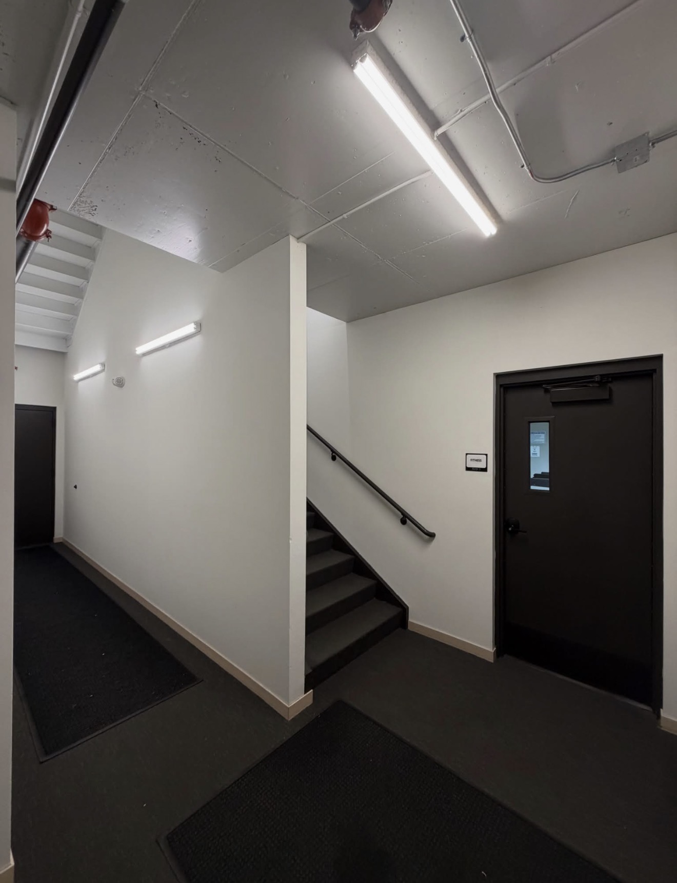 Commercial stairwell painting